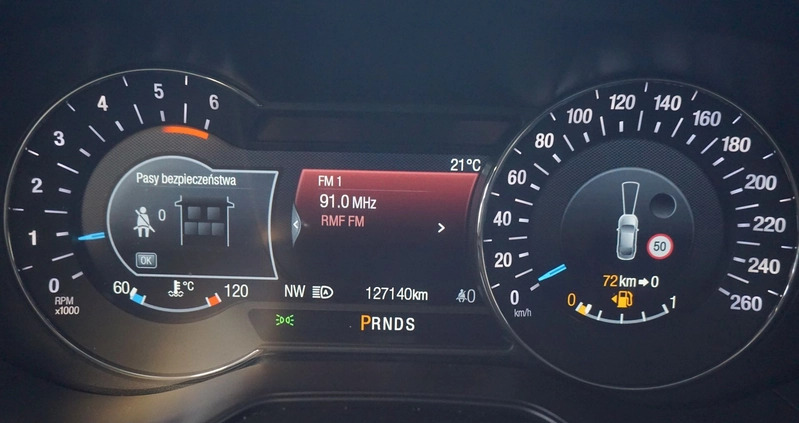 Ford Mondeo cena 99900 przebieg: 127140, rok produkcji 2018 z Międzybórz małe 631